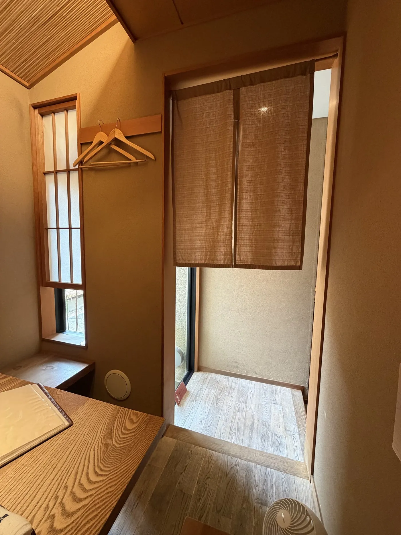 落ち着いた個室